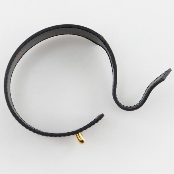 HERMES Bracelet black Box carf/Plated Gold 9.0g unisex - Picture 4 of 8